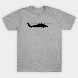 Sikorsky UH-60 Black Hawk - Utility Tactical Transport Helicopter T-Shirt